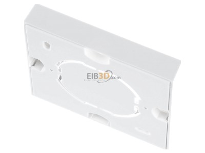 Top rear view Gira 021903 Surface mounted housing 1-gang white 
