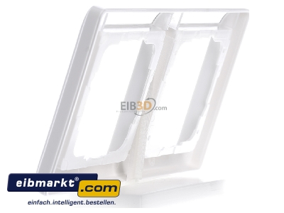 View on the right Gira 109203 Frame 2-gang white 
