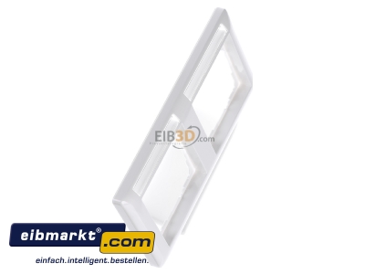 View top left Gira 109203 Frame 2-gang white 
