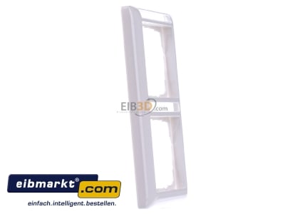 View on the left Gira 110203 Frame 2-gang white 
