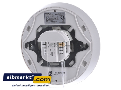 Ansicht hinten ESYLUX ESYLUX PD 360i/8 ws Decken-Prsenzmelder UP, 360 Grad 