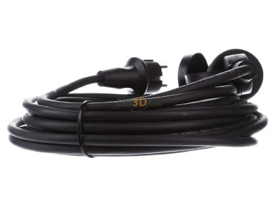 Back view Bachmann 343.179 Power cord/extension cord 3x1,5mm 10m 
