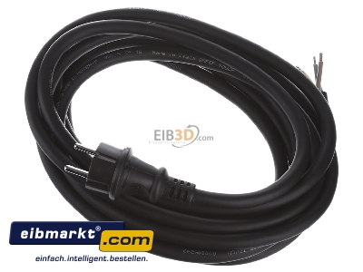 View up front Bachmann 323.186 Power cord/extension cord 3x2,5mm² 5m
