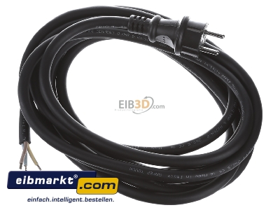 Top rear view Bachmann 323.186 Power cord/extension cord 3x2,5mm² 5m

