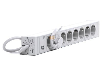 View on the left Bachmann 333.601 Socket outlet strip grey 
