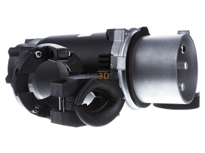 View on the left Mennekes 75206 Plug for high currents 380...415V 200A 
