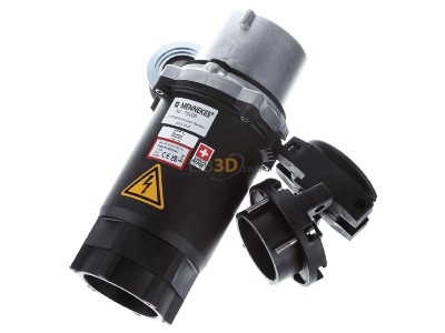 Top rear view Mennekes 75206 Plug for high currents 380...415V 200A 
