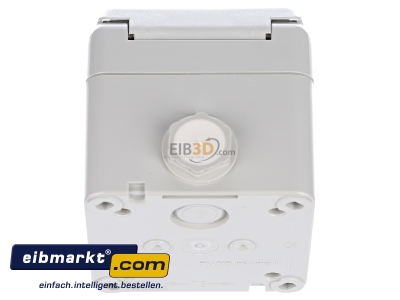 Ansicht oben hinten Elektra Tailfingen COKA 516/ 6H CEE-Luxline-Steckdose 
