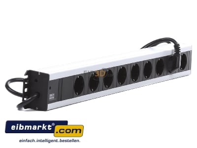 View on the left Bachmann 300.001 Socket outlet strip grey
