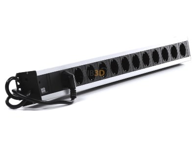 View on the left Bachmann 300.002 Socket outlet strip grey 
