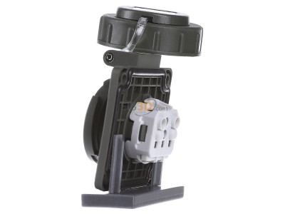 View on the right Mennekes 17021 CEE-Socket combination IP68 
