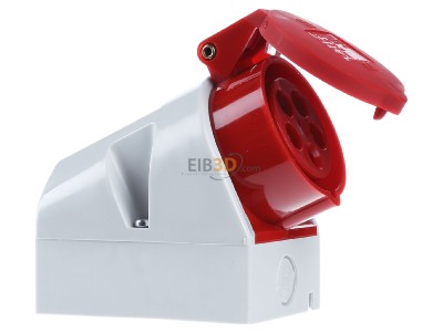 Ansicht links Bals 11906 Wandsteckdose QuickConnect 16A 5p 400V 6h IP44 
