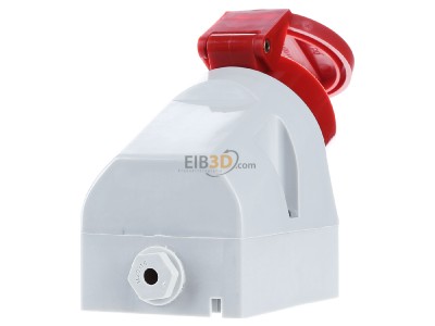 Ansicht hinten Bals 11906 Wandsteckdose QuickConnect 16A 5p 400V 6h IP44 