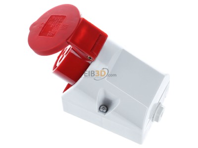 Ansicht oben rechts Bals 11906 Wandsteckdose QuickConnect 16A 5p 400V 6h IP44 