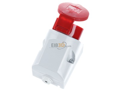 Ansicht oben hinten Bals 11906 Wandsteckdose QuickConnect 16A 5p 400V 6h IP44 