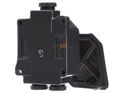 Back view Stahl 8102/22-3 Surface mounted box 
