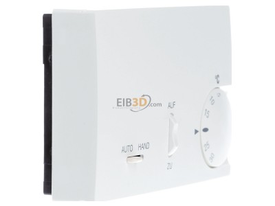 View on the left Eberle KLR-E 7037 Room clock thermostat 5...30C 
