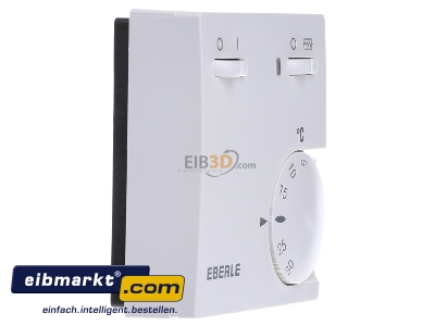 View on the left Eberle Controls RTR-E 6181 Room temperature controller 5...30C
