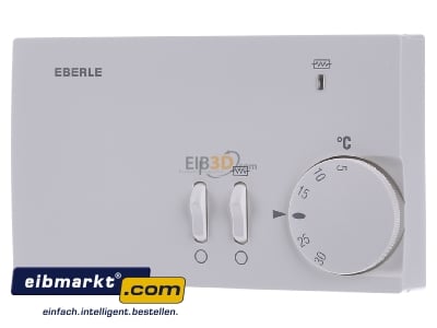 Front view Eberle Controls RTR-E 7712 Room temperature controller 5...30C
