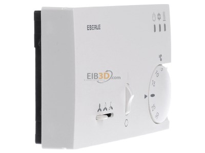 View on the left Eberle KLR-E 7204 Room clock thermostat 5...30C 
