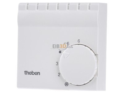 Front view Theben RAM 708 Room thermostat 
