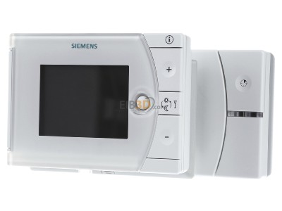 Front view Siemens BPZ:REV24RF/SET Room thermostat 
