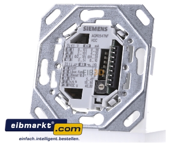 Front view Siemens Indus.Sector S55720-S146 Room temperature controller - 
