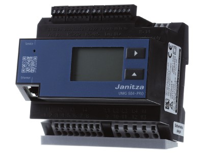 Frontansicht Janitza 5216222 Netzanalysator UL 20-50VAC, 20-70VDC,_- Aktionsartikel