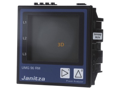 Front view Janitza UMG 96RM-M #5222069 Multifunction measuring instrument UMG 96RM-M 5222069
