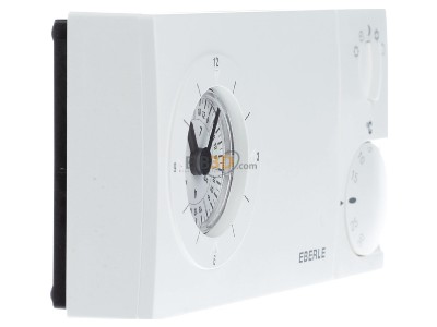 View on the left Eberle easy 2 w Room clock thermostat 5...30C 
