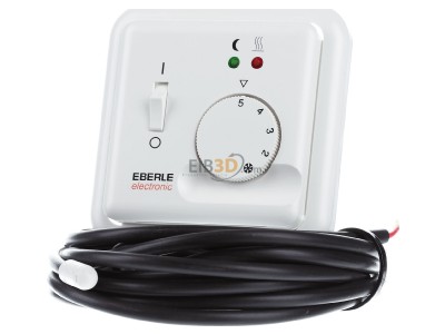 Front view Eberle FRe 52523/i Room clock thermostat 10...50C 
