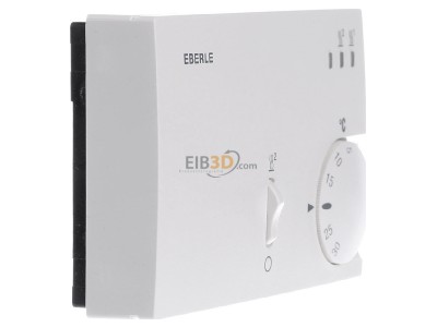 View on the left Eberle RTR-E 525 50 Room clock thermostat 5...30C 
