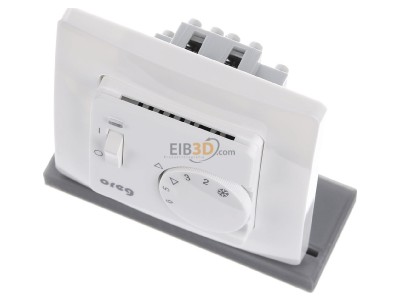 Ansicht oben vorne Eberle RTR-E 8011-50 Raumregler UP AC230V 10A 