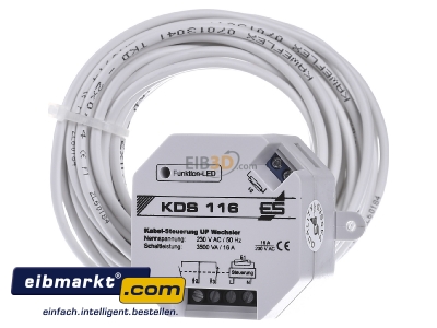Frontansicht Schabus KDS 116 Kabel-Dunstabzugsteuerung 