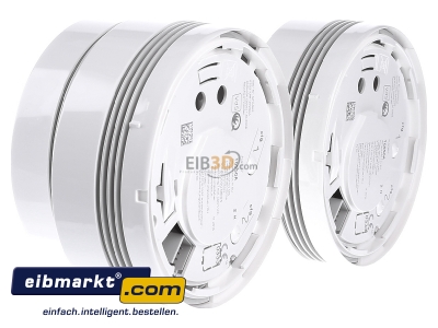 View on the right Hager TG553A Optic fire detector
