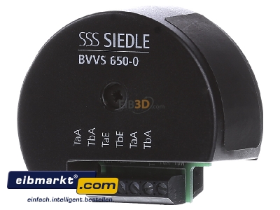 Front view Siedle&Shne BVVS 650-0 Distribute device for intercom system 
