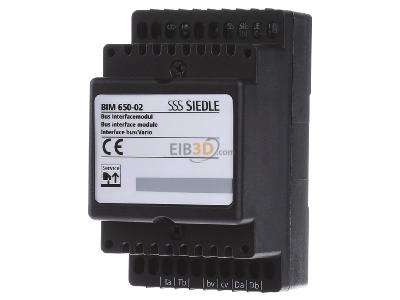 Front view Siedle BIM 650-02 Convert device for intercom system 
