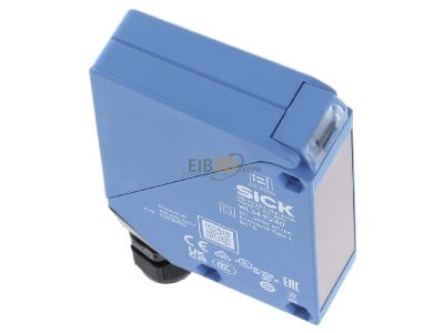 Ansicht oben links Sick WL34-R240 Reflex.-Lichtschranke,15m UC,Rel.,Zeit 