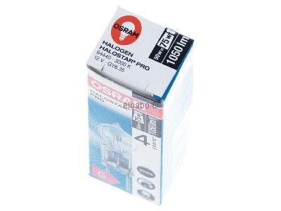 Ansicht oben vorne LEDVANCE 64440 Halostar PRO-Lampe 50W 12V GY6,35 