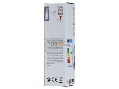 Back view Scharnberger+Has. 49303 CFL integrated 9W E14 2700K 
