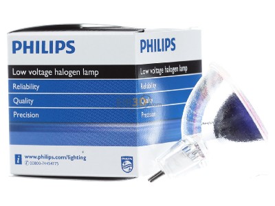 View on the left Philips Licht 13629 150W GX5.3 21V Studio/projection/photo lamp 150W 21V 
