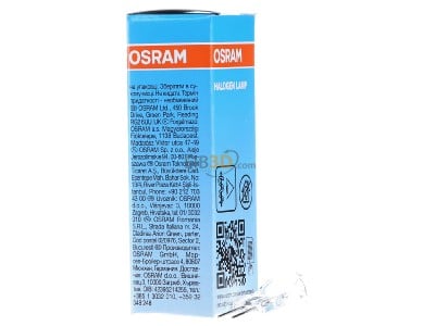 Ansicht links Osram 64250 HLX NV-Glhlampe 20W 6V G4 o.R 