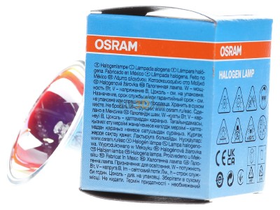 View on the right Osram 64627 HLX Metal halide reflector lamp 100W 

