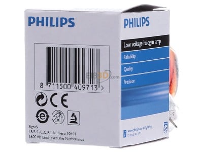 Back view Philips Licht 6423FO Studio/projection/photo lamp 150W 15V 6423
