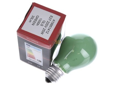 View top left Scharnberger+Has. 40246 Standard lamp 25W 230V E27 green 
