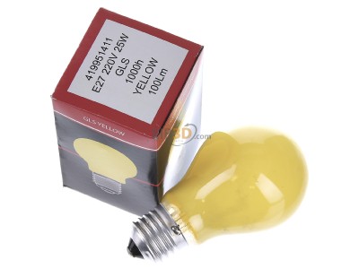 View top left Scharnberger+Has. 40247 Standard lamp 25W 230V E27 yellow 
