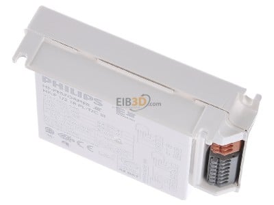 View up front Philips Licht HF-P 218 PL-T/C III Electronic ballast 2x18W 
