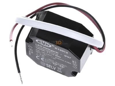 View up front EVN K12 012 LED driver 

