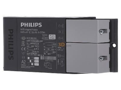 Front view Philips Licht HID-AV C 35-70/I CDM Electronic ballast 1x35...70W 
