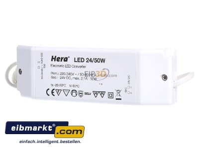 Front view Hera 20604003101 LED driver - 

